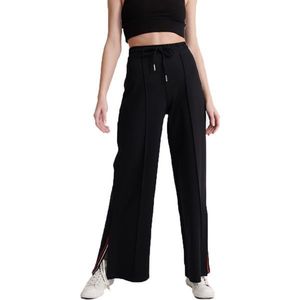 Superdry EDIT WIDE LEG JOGGER Dámské kalhoty, černá, velikost obraz