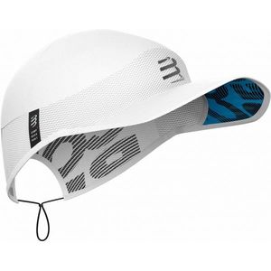 Compressport PRO RACING CAP Běžecká čepice, bílá, velikost obraz