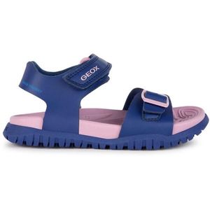 Geox J SANDAL FUSBETTO G. A Dětské dívčí sandály, tmavě modrá, velikost obraz