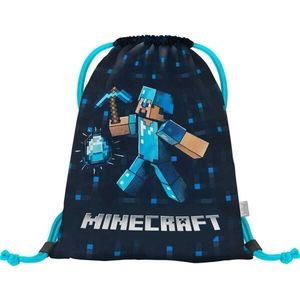 BAAGL MINECRAFT AXE AND SWORD Gymsack, tmavě modrá, velikost obraz