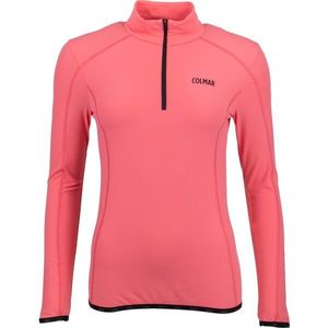 Colmar LADIES SWEATSHIRT Dámská mikina s krátkým zipem, růžová, velikost obraz