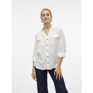 Vero Moda Bumpy Halenka Bílá obraz