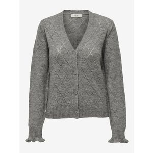 Jacqueline de Yong Letty Cardigan Šedá obraz