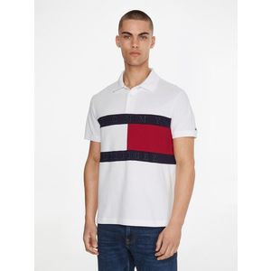 Tommy Hilfiger Polo Triko Bílá obraz