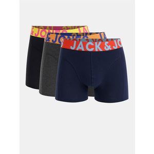 Jack & Jones Boxerky 3 ks Černá obraz