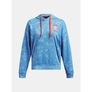 Under Armour Project Rock Terry Underground Hoodie Mikina Modrá obraz