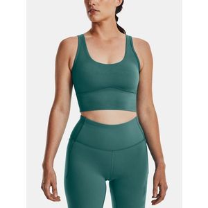 Under Armour Meridian Fitted Crop Tílko Zelená obraz