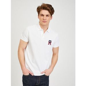 Tommy Hilfiger Polo triko Bílá obraz