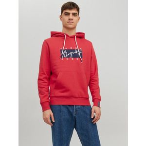 Jack & Jones Josh Mikina Červená obraz