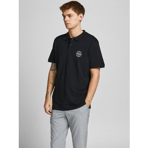 Jack & Jones Shark Polo triko Černá obraz