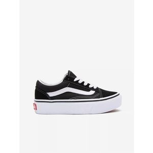 Vans Old Skool Platfor Kotníková obuv dětská Černá obraz