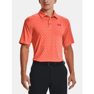 Under Armour UA Playoff Polo 2.0 Polo triko Oranžová obraz