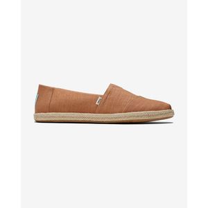 TOMS Espadrilky Hnědá Oranžová obraz