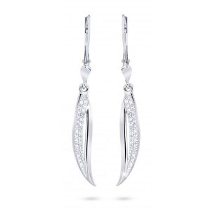 Cutie Diamonds Elegantní náušnice z bílého zlata s diamanty DZ8046-55-00-X-2 obraz