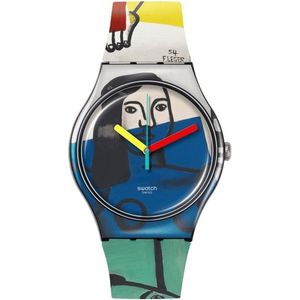 Swatch Tate Gallery Collection Leger`s Two Women Holding Flowers SUOZ363 obraz