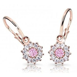 Cutie Jewellery Dětské náušnice z růžového zlata C2749-10-X-4 růžová obraz