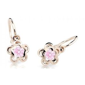 Cutie Jewellery Dětské náušnice z růžového zlata C2204-10-X-4 růžová obraz