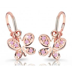 Cutie Jewellery Dětské náušnice z růžového zlata C2748-10-X-4 růžová obraz