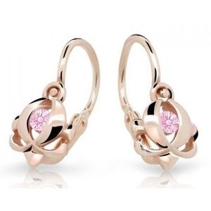 Cutie Jewellery Dětské náušnice z růžového zlata C2218-10-X-4 růžová obraz