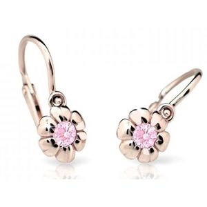 Cutie Jewellery Dětské náušnice z růžového zlata C2151-10-X-4 růžová obraz