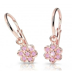 Cutie Jewellery Dětské náušnice z růžového zlata C2746-10-X-4 růžová obraz