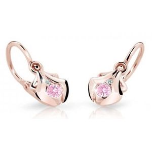 Cutie Jewellery Dětské náušnice z růžového zlata C2224-10-X-4 růžová obraz