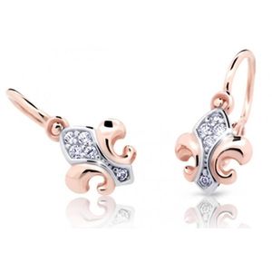 Cutie Jewellery Dětské bicolor náušnice z růžového zlata C2219-10-10-X-4 obraz