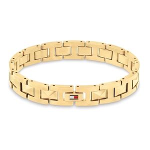 Tommy Hilfiger Pánský pozlacený náramek Geometric 2790567 obraz