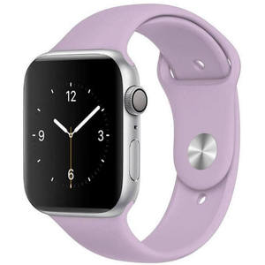 4wrist Silikonový řemínek pro Apple Watch - Světle fialový 38/40/41 mm - S/M obraz