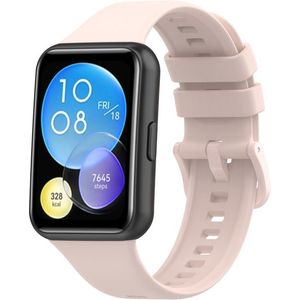 4wrist Silikonový řemínek pro Huawei Watch FIT 2 Active - Pink obraz