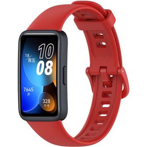 4wrist Silikonový řemínek pro Huawei Watch Band 8 - Red obraz