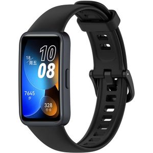 4wrist Silikonový řemínek pro Huawei Watch Band 8 - Black obraz