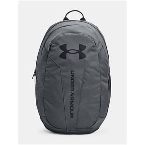 Batoh Under Armour UA Hustle Lite Backpack- šedá obraz