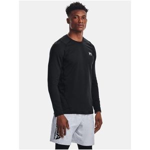 Černé sportovní tričko Under Armour UA CG Armour Fitted Crew obraz