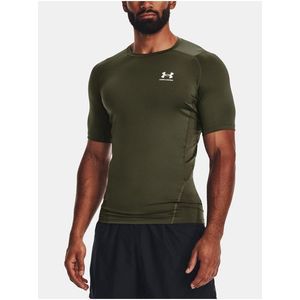 Khaki pánské sportovní tričko Under Armour obraz