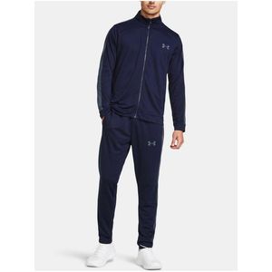 Tmavě modrá sportovní tepláková souprava Under Armour UA Knit Track Suit obraz