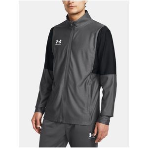 Tmavě šedá sportovní bunda Under Armour UA M's Ch. Track Jacket obraz