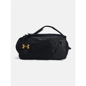 Černá sportovní taška Under Armour UA Contain Duo MD BP Duffle obraz