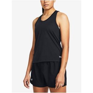 Černé dámské tílko Under Armour UA Launch Singlet obraz