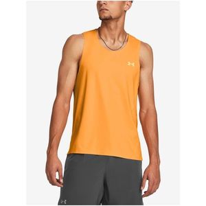 Oranžové pánské sportovní tílko Under Armour UA LAUNCH ELITE SINGLET obraz