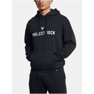 Černá pánská mikina Under Armour Project Rock Icon Fleece obraz