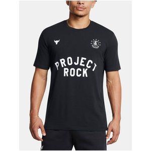 Černé pánské tričko Under Armour UA Project Rock Badge Of Honor obraz