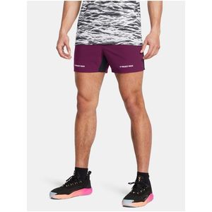 Fialové pánské kraťasy Under Armour Project Rock Ultimate 5" obraz