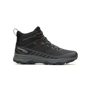 Černé pánské kotníkové outdoorové tenisky MERRELL Speed Eco Mid Waterproof obraz