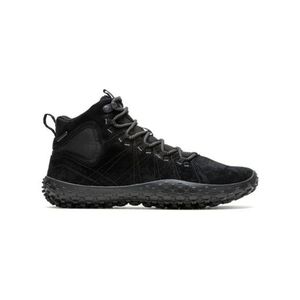 Černé pánské sportovní baefoot boty MERRELL Wrapt Mid Waterproof obraz