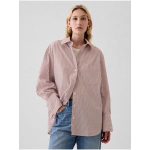 Pruhovaná oversize košile Big Shirt Gap obraz