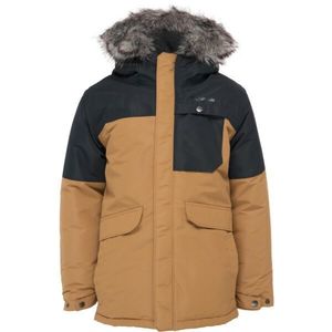 Columbia NORDIC STRIDER II JACKET Chlapecká zimní bunda, hnědá, velikost obraz