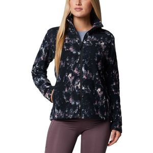 Columbia FAST TREK PRINTED JACKET Dámská mikina, černá, velikost obraz