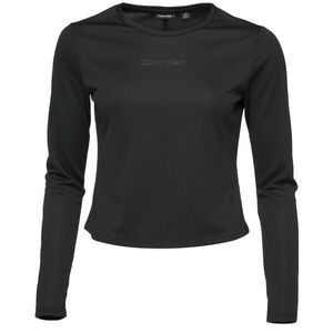 Calvin Klein WO - L/S T-SHIRT Dámské triko, černá, velikost obraz