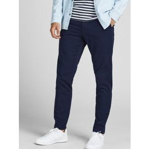 Modré chino kalhoty Jack & Jones Marco obraz